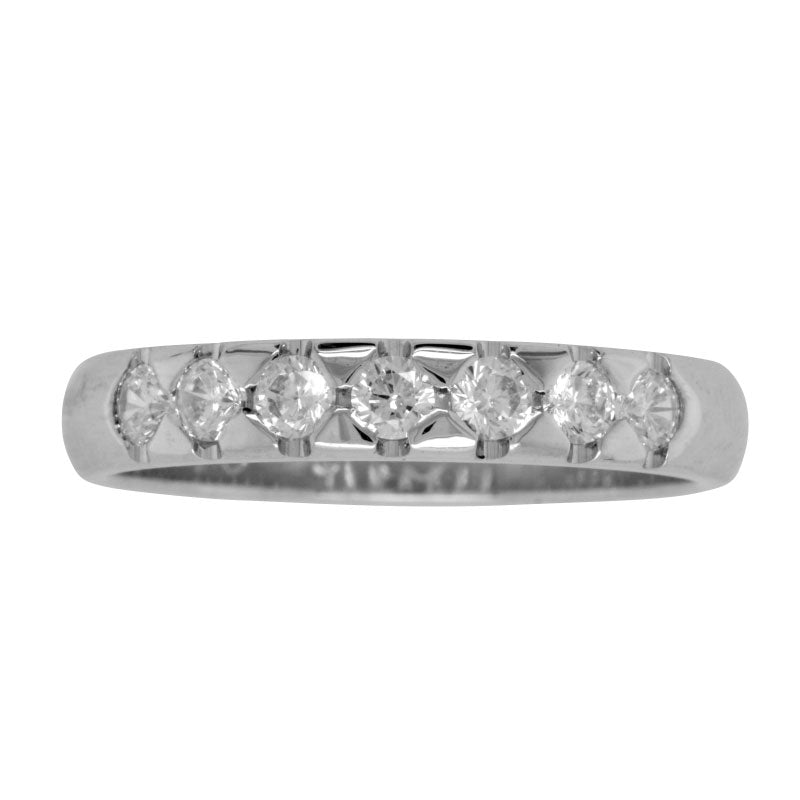 Seven Stone Wedding Ring