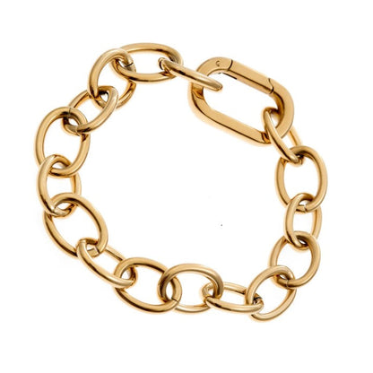 Abigail 18ct Yellow Gold Plate Oval Link Bracelet