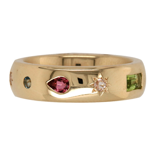 The Celeste Band in 9ct Yellow Gold