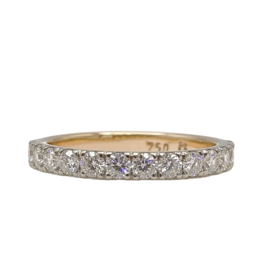 Aliesha - 18ct Yellow Gold and Platinum Wedding Ring