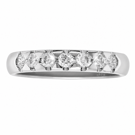 Seven Stone Wedding Ring