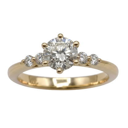 Shardee 18ct Yellow Gold Engagement Ring