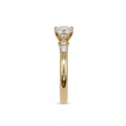 Shardee 18ct Yellow Gold Engagement Ring